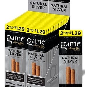 GAME CIGARELLO SILVER 1.29 2PK