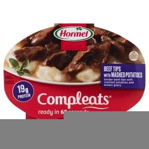 COMPLEATS BEEF STEAK TIPS