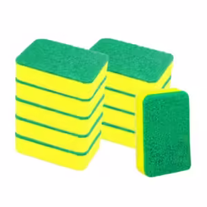 SPONGE SCRUBBING HEAVY DUTY 10PK TX