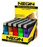 NEON CHEAP 2/1 LIGHTERS 50CT