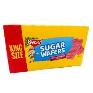 KEEBLER KING SIZE SUGAR WAFERS STRAWBERRY 9CT