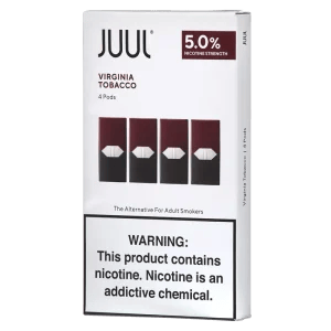 JUUL PODS VIRGINIA TOBACCO 3 PERCENT 4 PACK