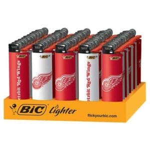 BIC LIGHTER RED WINGS 50CT