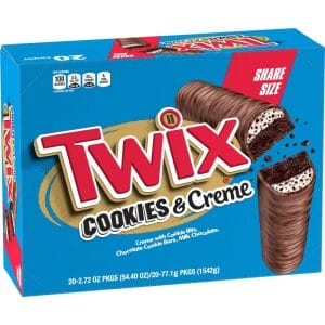 KING SIZE TWIX COOKIES N CREME 20CT