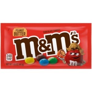 M&M RED PB 24CT