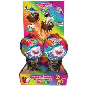 TOY CANDY TREASURE KONZ CHOCOLATE 10CT NEW