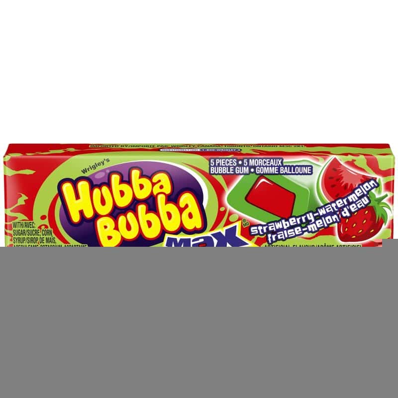 HUBBA BUBBA STRAW WATER 18CT
