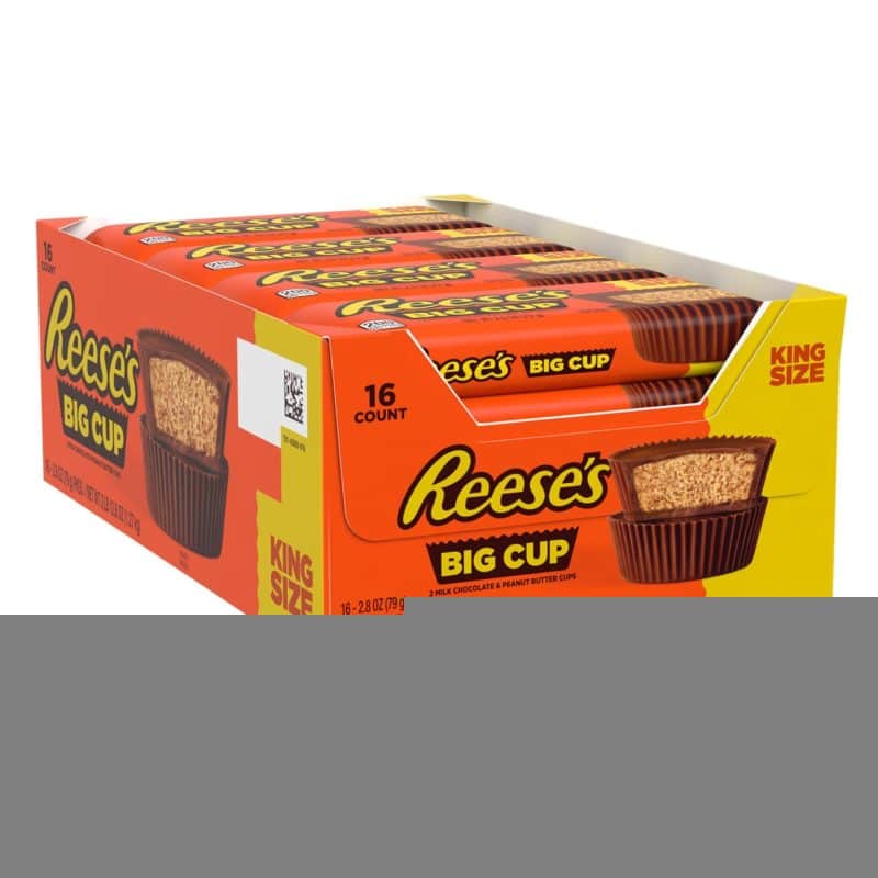 KING SIZE REESES BIG CUP 16CT