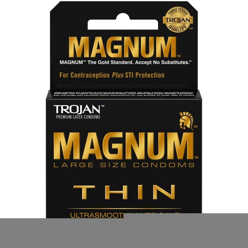 TROJAN MAGNUM THIN 3PK 6CT