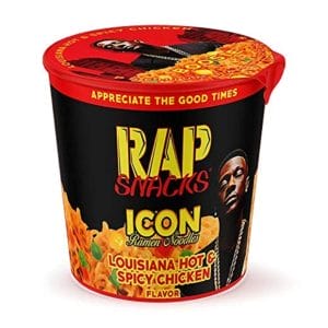 RAP NOODLES ALL IN HOT 12CT PP1.49