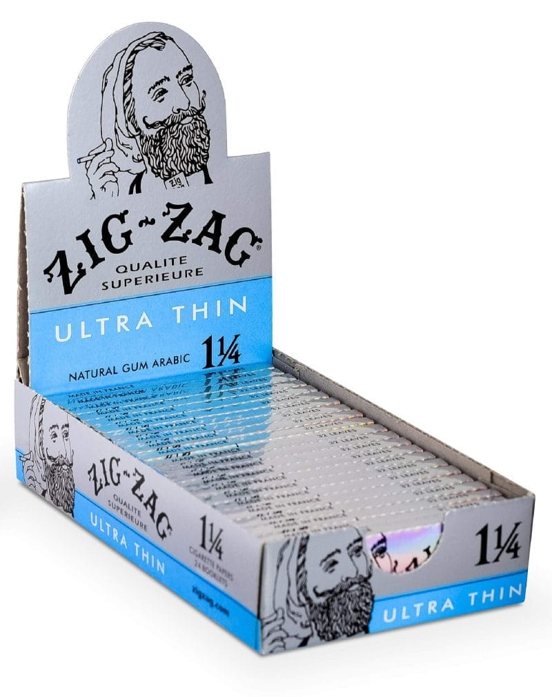 ZIG ZAG 1 1/4 ULTRA THIN PAPERS 24CT