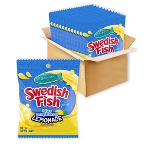 PEG SWEDISH FISH BLUE LEMONADE 3.59OZ NEW