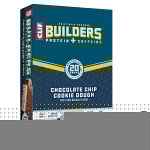 CLIF BAR BUILDERS CHOC CHIP COOKIE DOUGH 12CT