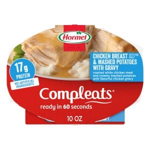 COMPLEATS CHICKEN BREAST W MASHED POTATO GRAVY