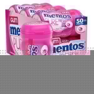 MENTOS GUM 4CT BUBBLE FRESH