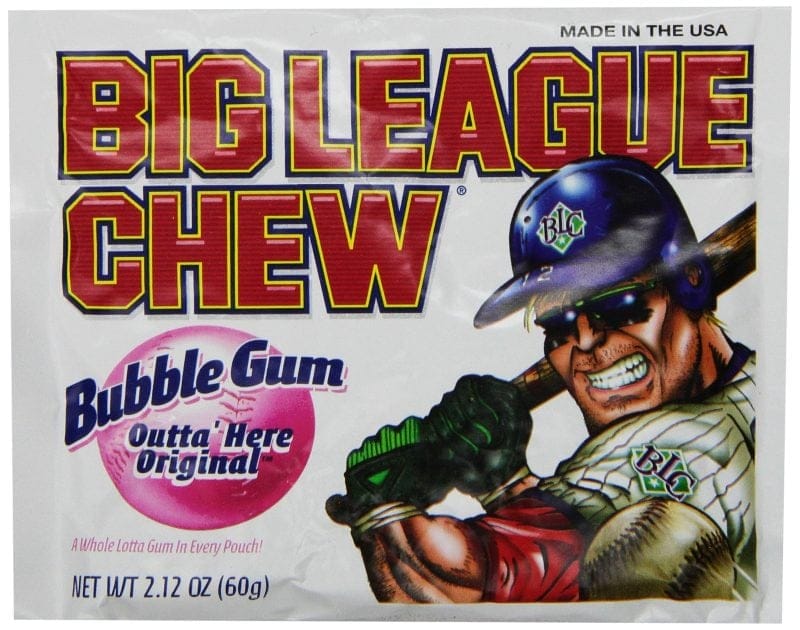 BIG LEAGUE CHEW BUBBLE GUM