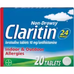 CLARITIN 20CT