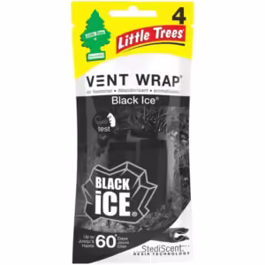 AIR FRESHNER VENT WRAP BL ICE 4CT