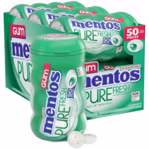 MENTOS GUM 6CT SPEARMINT