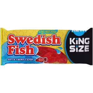KING SIZE SWEDISH FISH 18CT