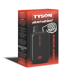 TYSON VAPE STRAW WATER 7K 10CT
