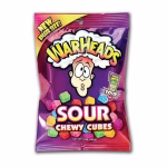 PEG WARHEAD SOUR CHEWY CUBES