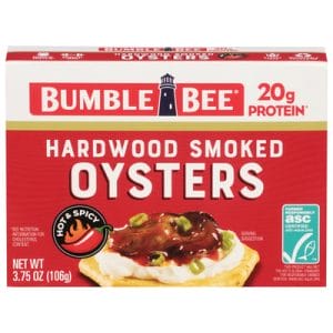 BUMBLE BEE OYSTERS HOT SPICY
