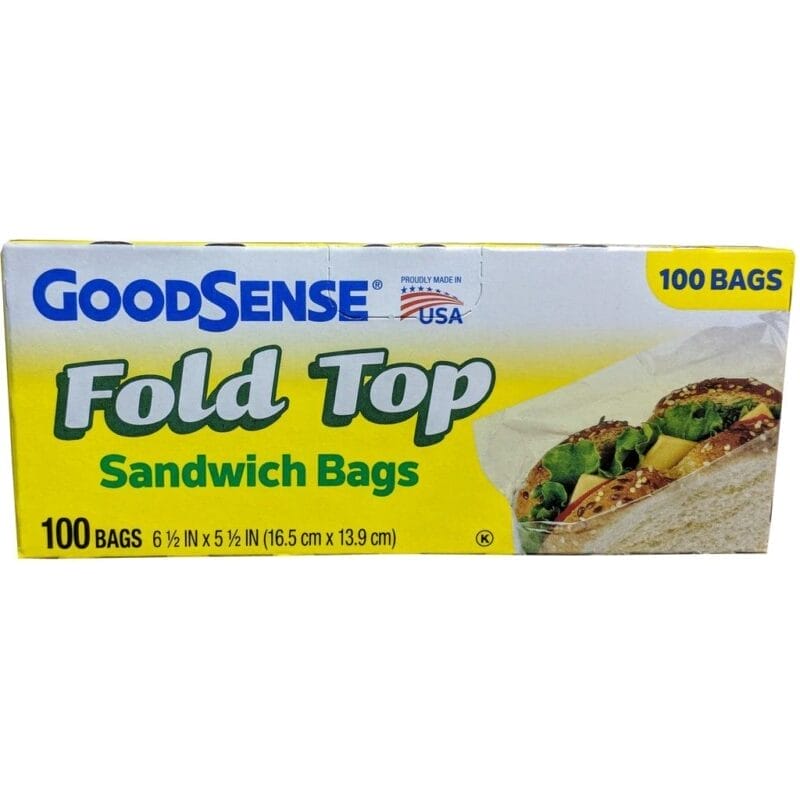 SANDWISH BAGS GOOD SENSE 24/100 TX
