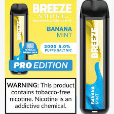 BREEZE PRO 2000 BANANA MINT 10CT