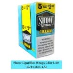 SHOW CIGARILLOS 5FOR1 CREAM 15CT