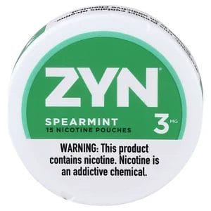 ZYN NIC POUCHES 3MG SPEARMINT