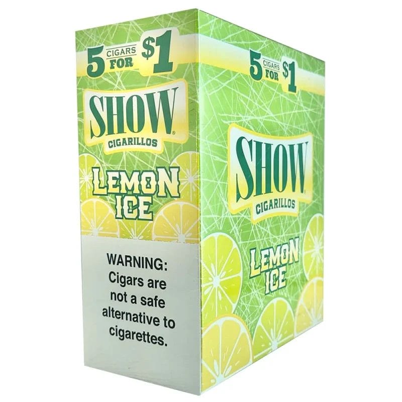 SHOW CIGARILLOS 5FOR1 LEMON ICE 15CT