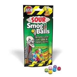 TOXIC WASTE SMOG BALLS 12CT