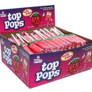 TOP POPS STRAWBERRY 48CT