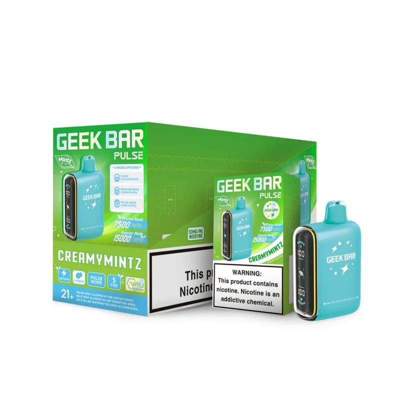 GEEKBAR MINI CREAMY MINTZ 5CT
